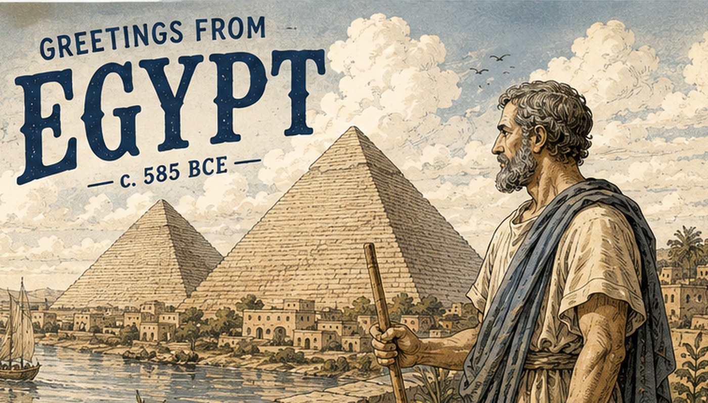 Greetings from Egypt · Thales’ Challenge